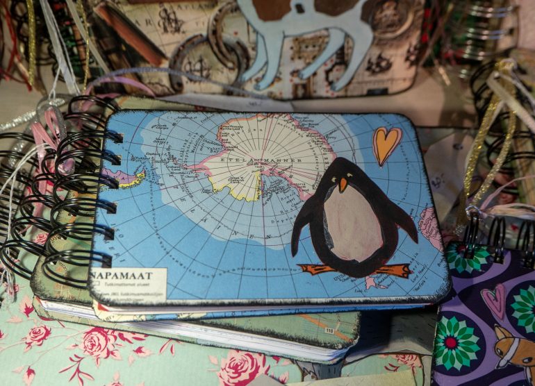 Outolintu Turku muistikirjat Joulumarkkinoiden 10 parasta