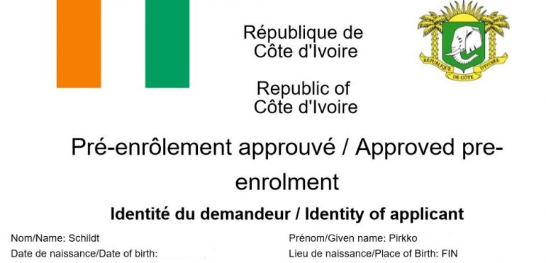 Ivory evisa Suuri Guineanlahden kiertomatka: kustannusyhteenveto