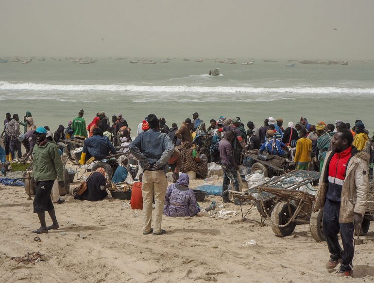 Mauritania kalamarkkinat