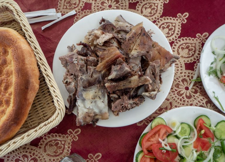 Savustettua lammasta Tadzikistan