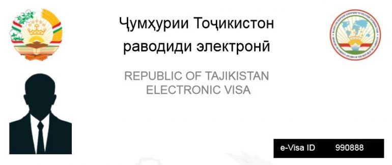 tadzikistan evisa