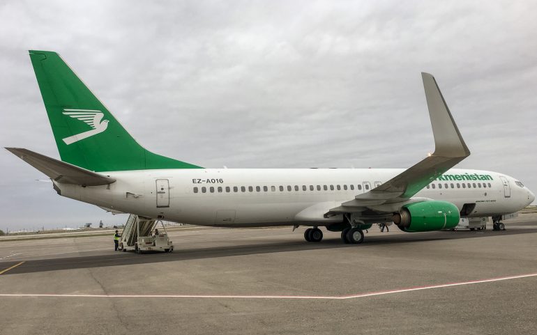 Turkmenistan Airlines Arial Travel Keski-Aasia