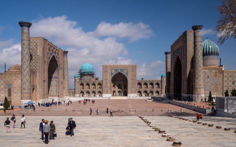 Registan-aukio Samarkand