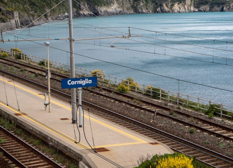 Corniglian asema Cinque Terre ja Toscana