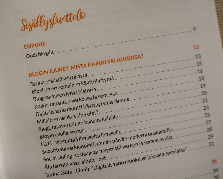 Bloggaajan käsikirja