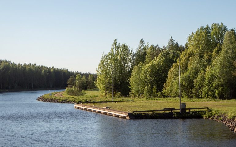Suikin laituri Saimaan kanava