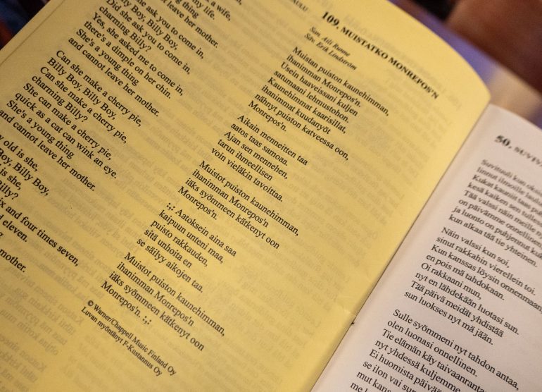 M/S Karelia Monrepos-laulun sanat