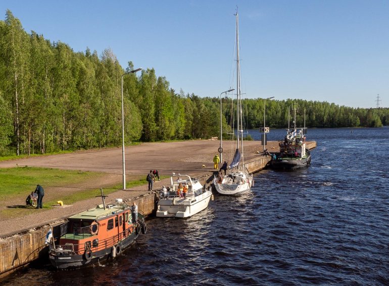 Saimaan kanava huviveneitä