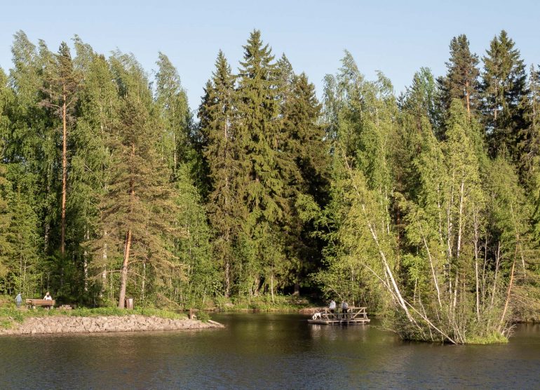 Saimaan kanava käsikäyttöinen lossi