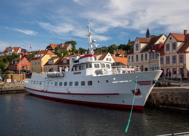 Gudhjem Bornholm Bornholm saaren ympäri