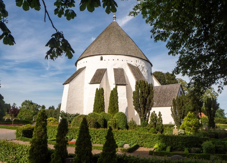 Österlars Chuch Bornholm kirkot ja majakat