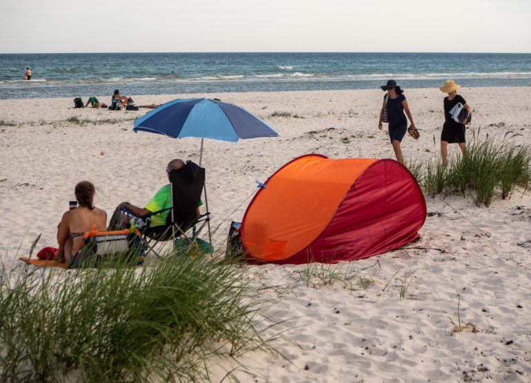 Dueodde Bornholm Bornholm saaren ympäri