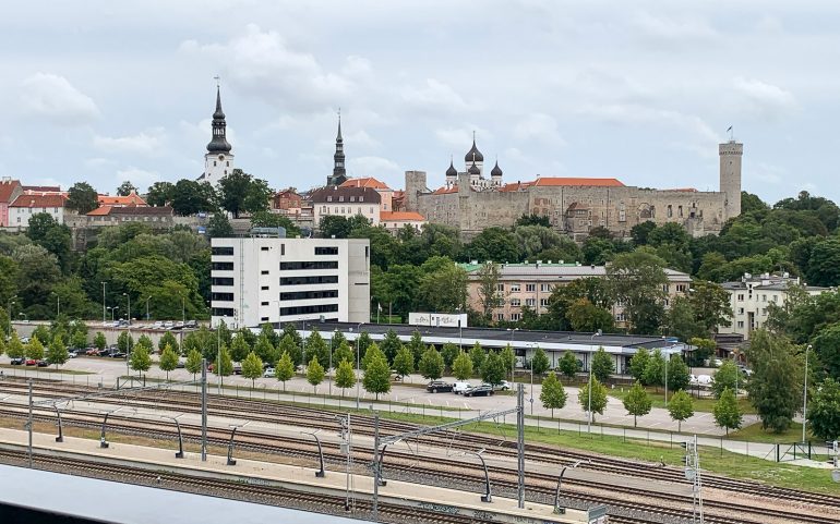 Tallinnan kaupunki museon ravintolan terassilta