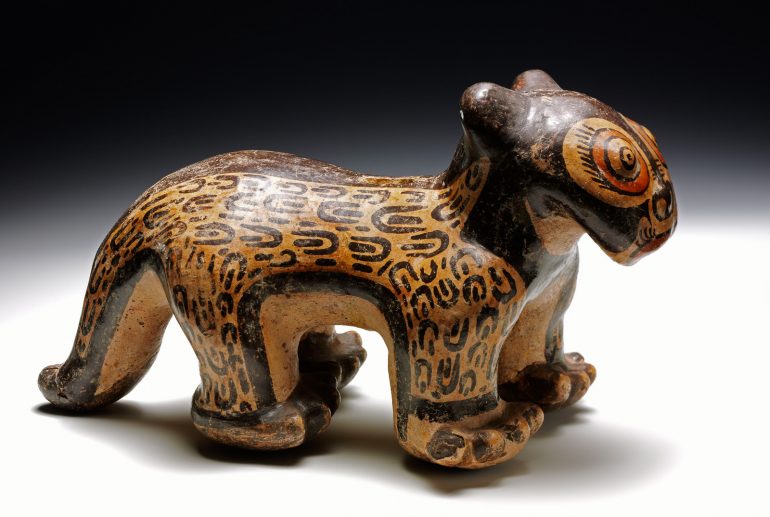 Jaguaari Coclén kulttuurista Panamasta