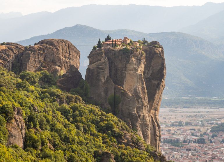 Meteoran luostarit Holy Trinity Meteora