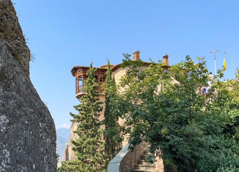 Meteoran luostarit Roussanou