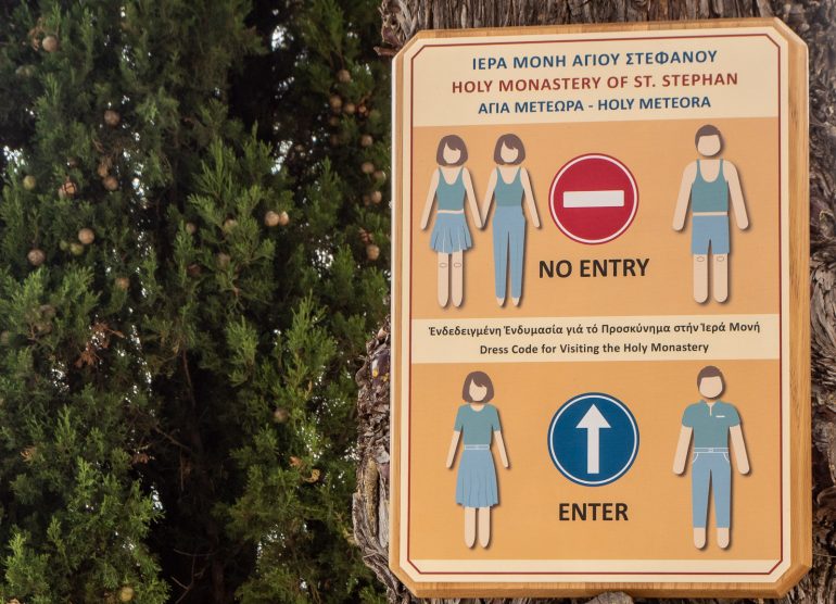 Meteora dress code