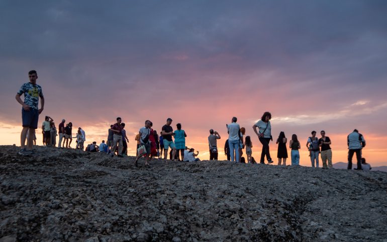Meteora auringonlasku