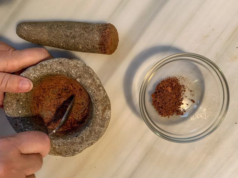 Kaakaopapuja Suklaakurssilla Antiguassa