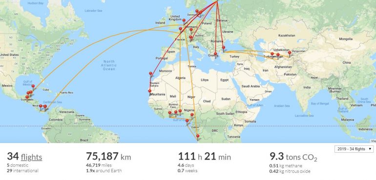 Flights 20191215 Matkavuosi 2019