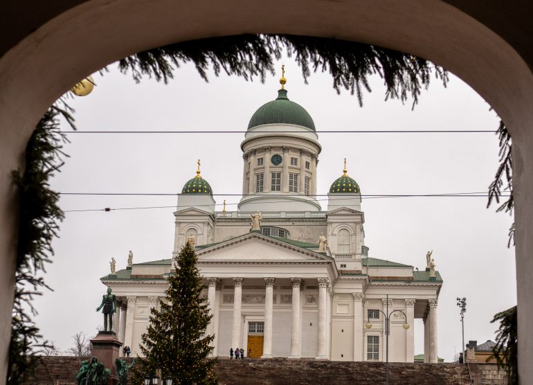 Helsinki joulupäivänä 2019