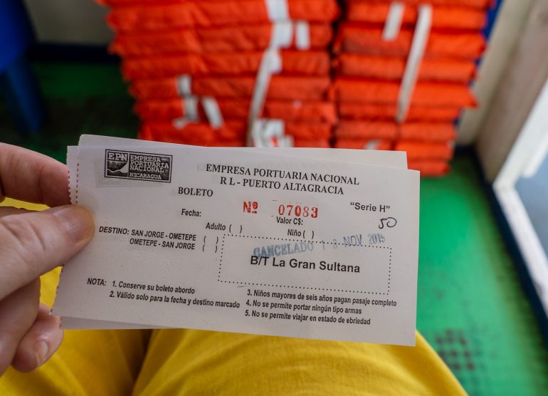 Nicaragua-järvellä