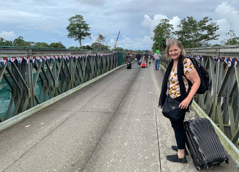 Costa Rican rajalla Keski-Amerikan kiertomatkan kustannukset