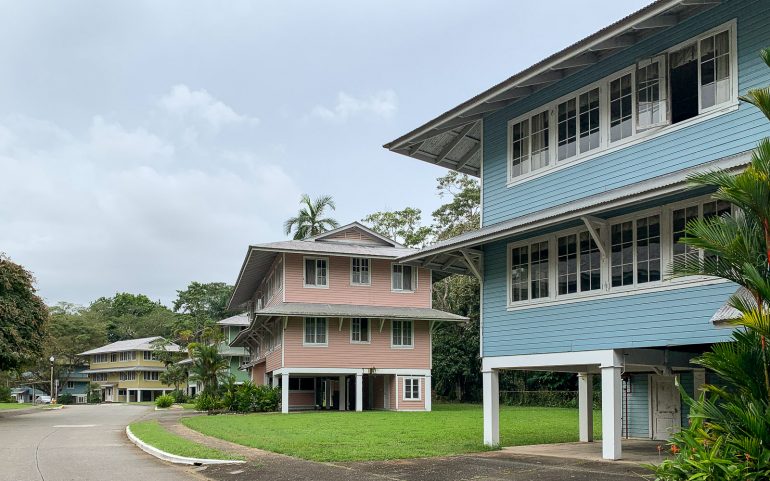 Gamboa siirtomaa-aikaisia rakennuksia