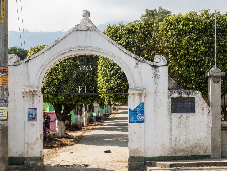Guatemala hautausmaa Unescon maailmaperintökohteet Antigua