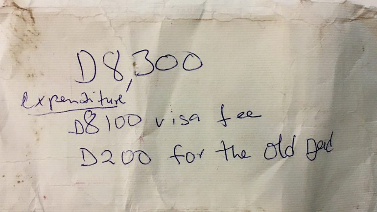 Guinea Bissau viisumin hinta