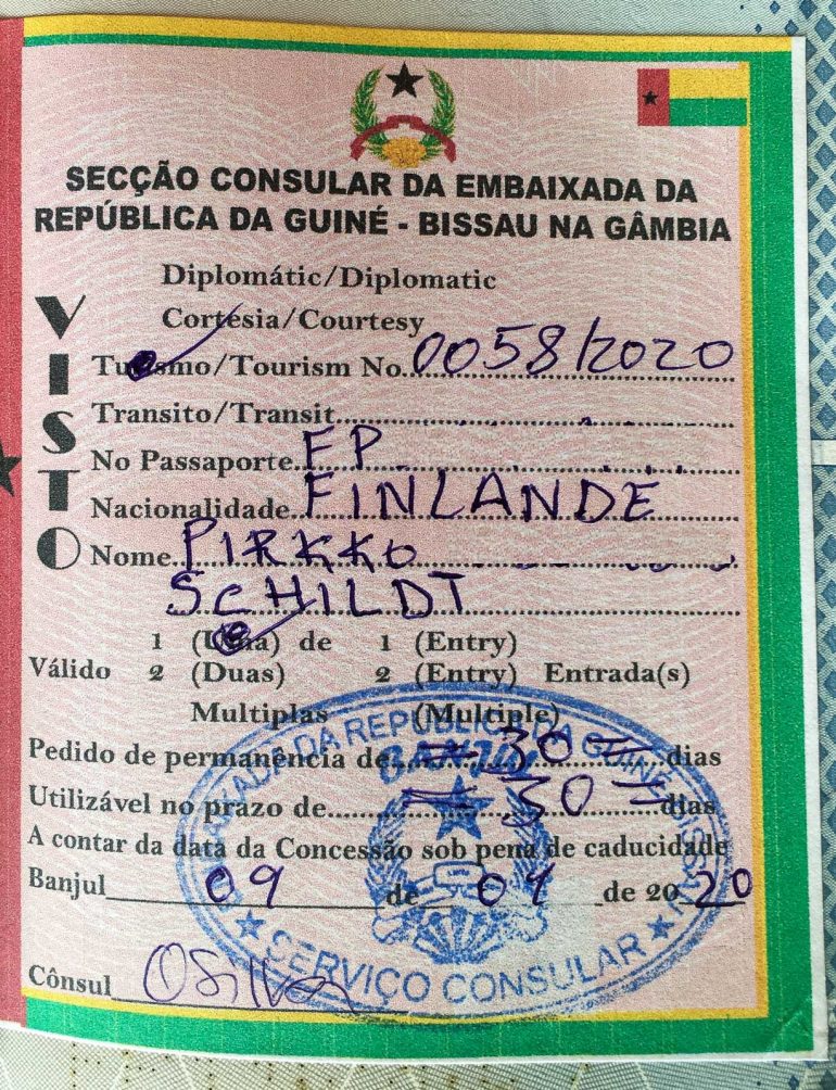 Guinea-Bissau viisumi