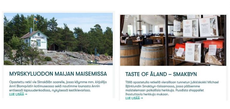 Ahvenanmaa retket - Matkasuunnitelmapäivityksiä 02/2020