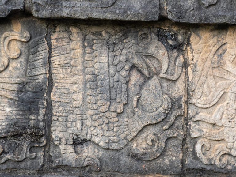 Chichen Itza reliefejä