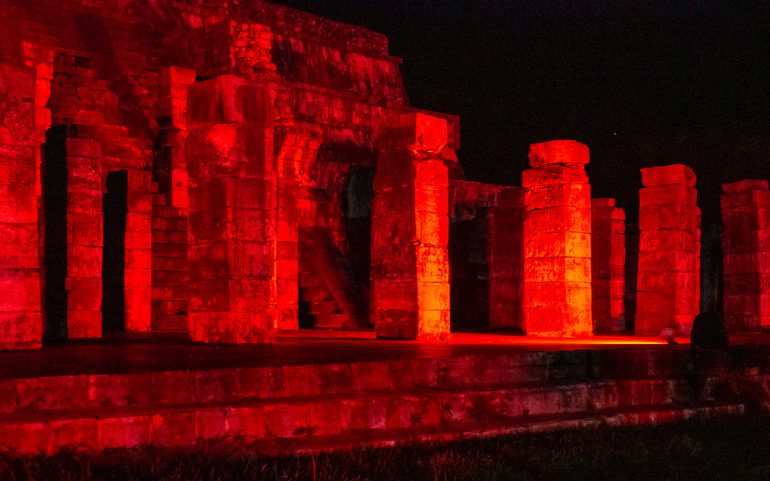 Chichen Itza Light Show