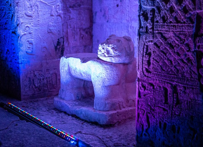 Chichen Itza Light Show