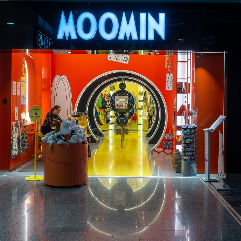 Moomin Helsinki Airport