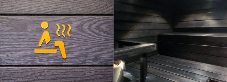 Finnair Platinum Wing sauna