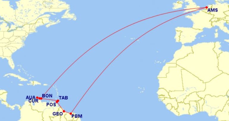 Lennot Amsterdamista KLM Flying Blue