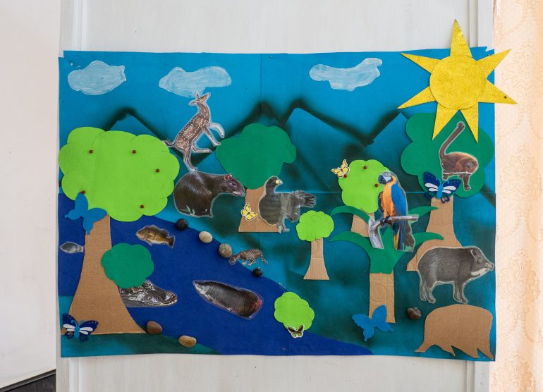 Antropologinen museo Gerogetown Guyana