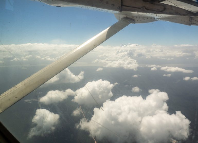 Georgetownista lentäen Kaieteurille
