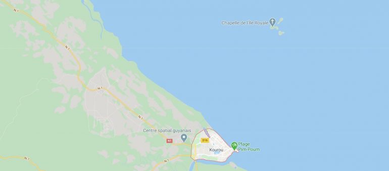 Kartta Pelastuksen saaret