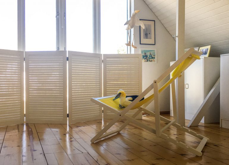 makuuhuone Meriharakoiden koti