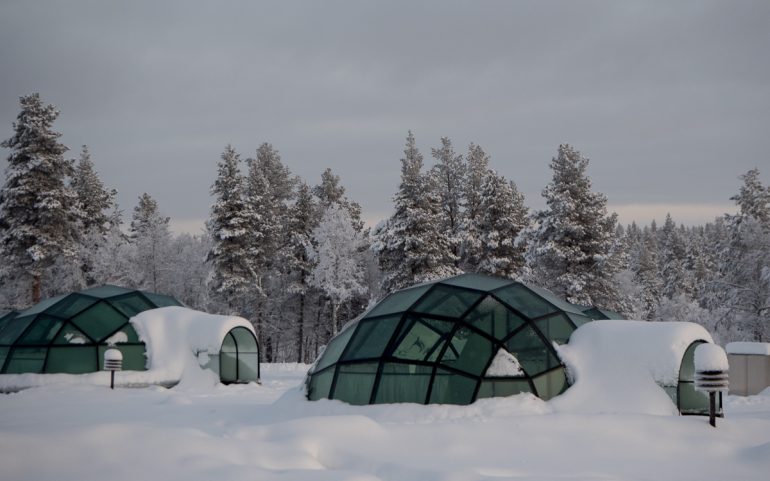 Kakslauttanen Erikoisimmat yöpymispaikkamme