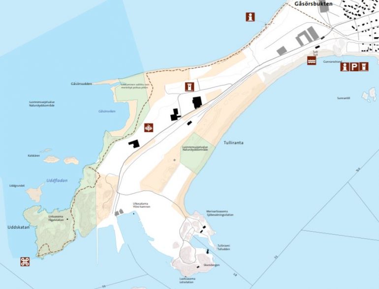 Tulliniemen luontopolku Suomen eteläisin piste