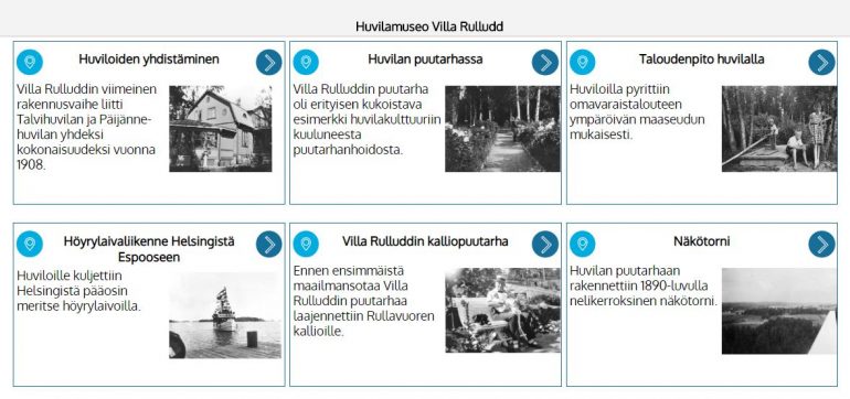 Villa Rulludd virtuaalisesti