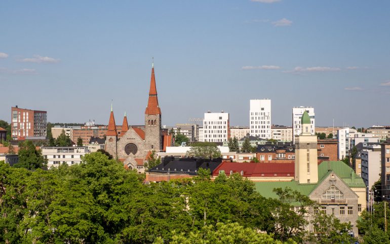 Tampere Finlaysonin katto