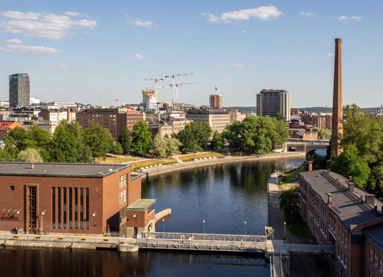 Tampere Finlaysonin katto