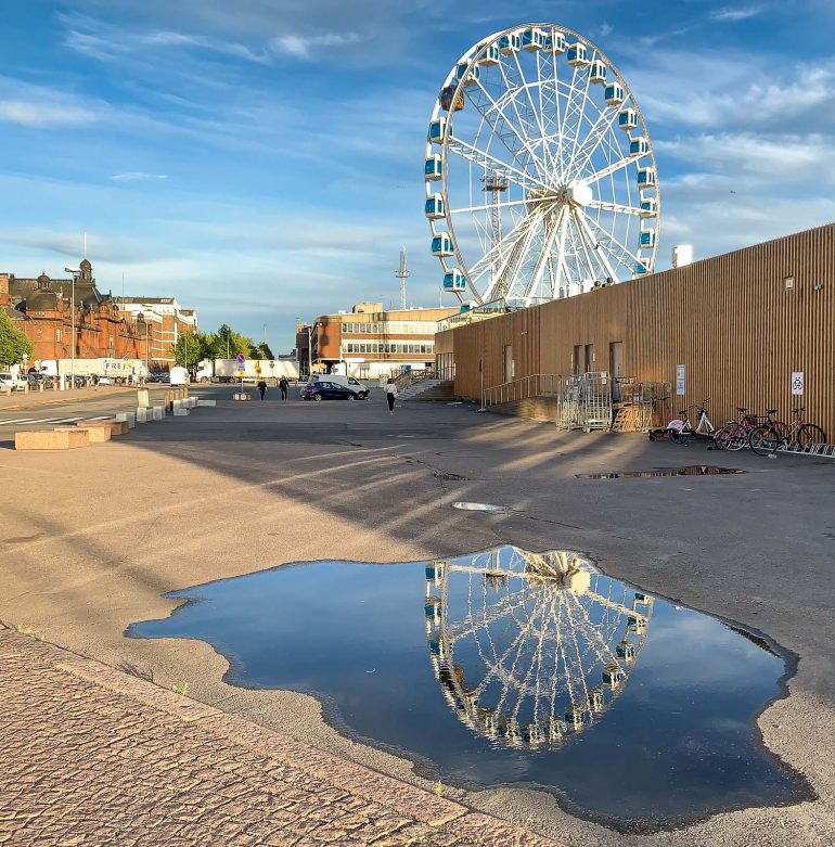 Katajanokka heijastus