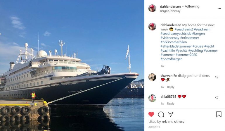 seadream instagram Norjan risteily V3.0