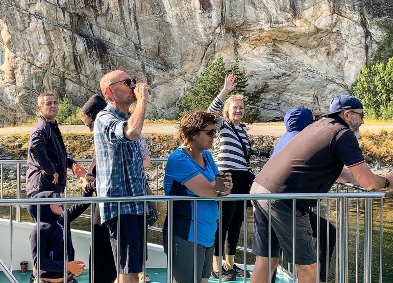 Päiväristeilyllä Norjassa